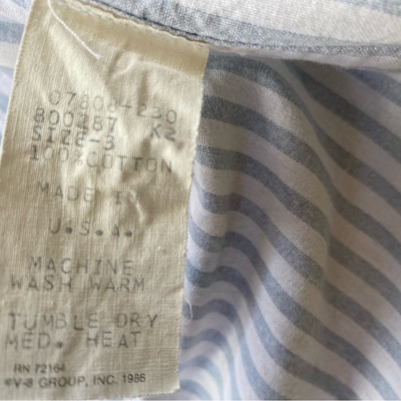 Vintage ID# Official Identification Denim Acid Wash Trench Coat Size 3 Unisex - Picture 15 of 16